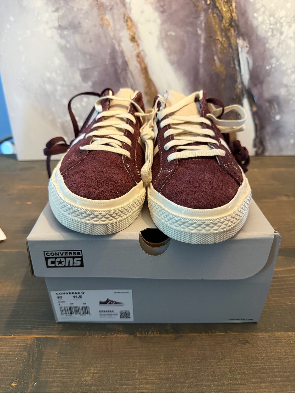 Converse CONS One Star Academy Pro Ox — “Bloodstone/Egret/Egret